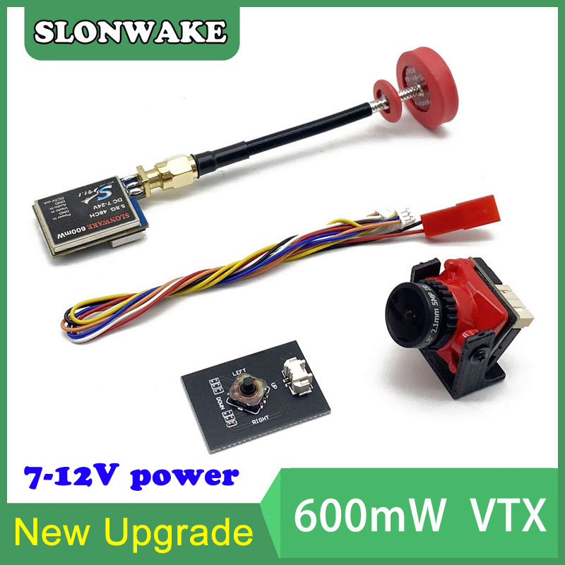 Drone Receiver - 5.8G 48CH 600mW verstelbare VTX-CAM FPV