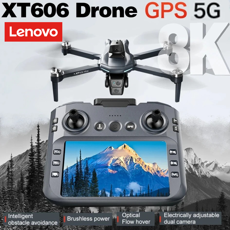 Drone Gps Mount - Lenovo XT606 Drone Professionele 8K HD