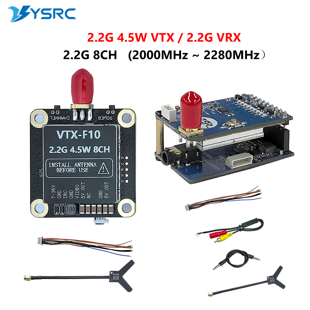 Drone Receiver - 2.0-2.2G 4.5W VTX 8CH FPV Videozender