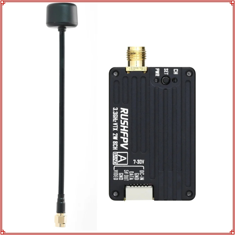Drone Receiver - 2026 Nieuwe RUSHFPV 3.3G 2W VTX
