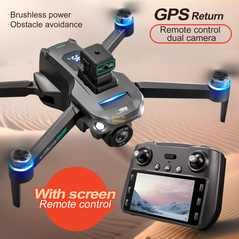 Drone Gps Module - 8K Dual Camera 5G WIFI FPV