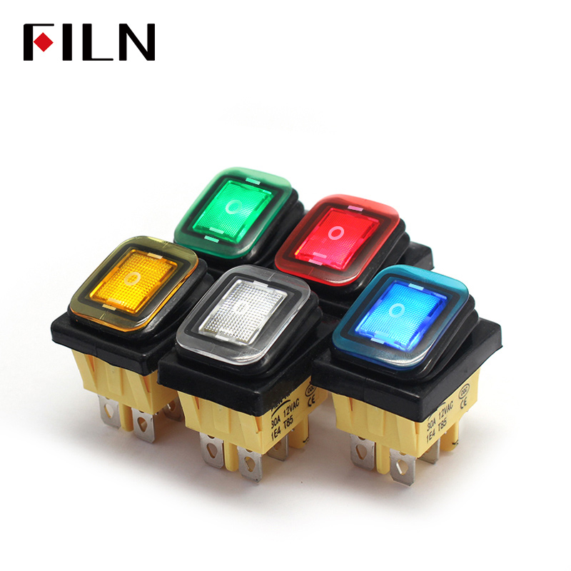 Drone Buzzer - Aan/uit schakelaar 30A/250V Heavy Duty 6-pins