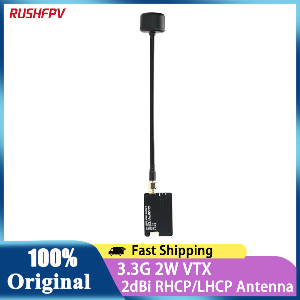 Drone Antenna - RUSHFPV 3.3G 2W VTX Video Zender