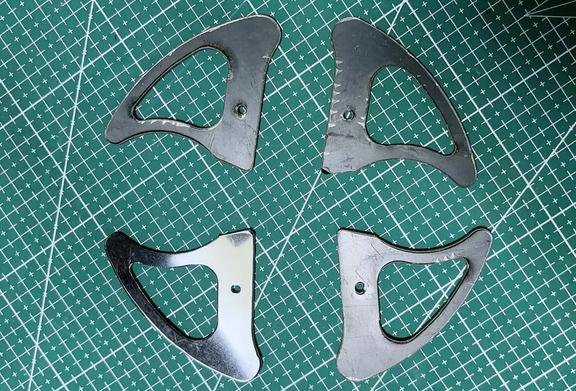 Drone Landing Gear - 4 stuks landingsgestel skid voor T550