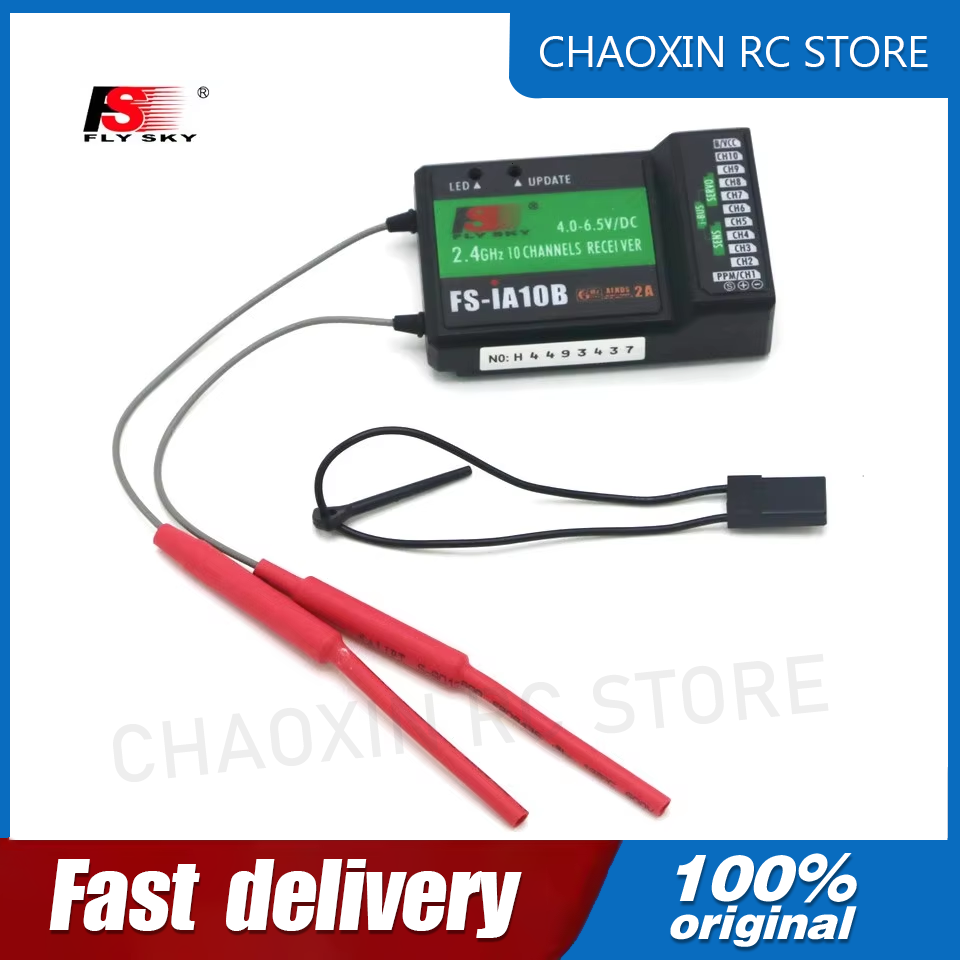 Drone Receiver - Flysky FS-iA10B 2.4G 10-kanaals ontvanger met