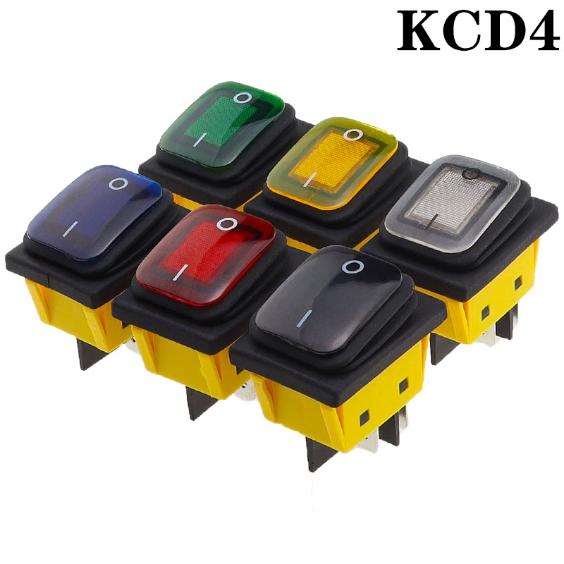 Drone Buzzer - KCD4 aan uit 30A/250V Heavy Duty