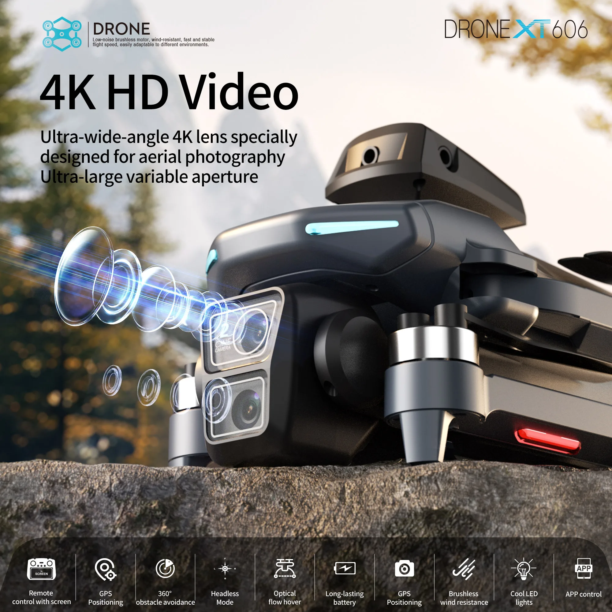 Lenovo XT606 Drone Professione - Drone Gps Mount recensie en prijs