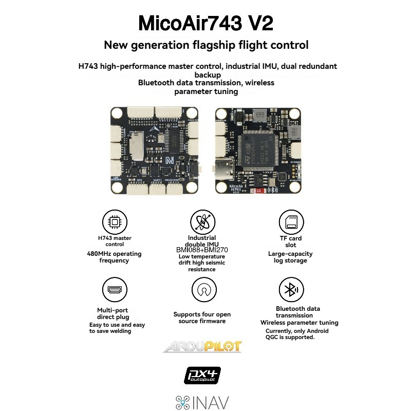 MicoAir743 V2 Flight Controlle - Drone Flight Controller recensie en prijs