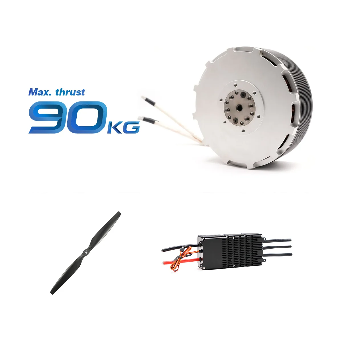 Krachtige 90 kg stuwkracht bor - Drone Motor recensie en prijs
