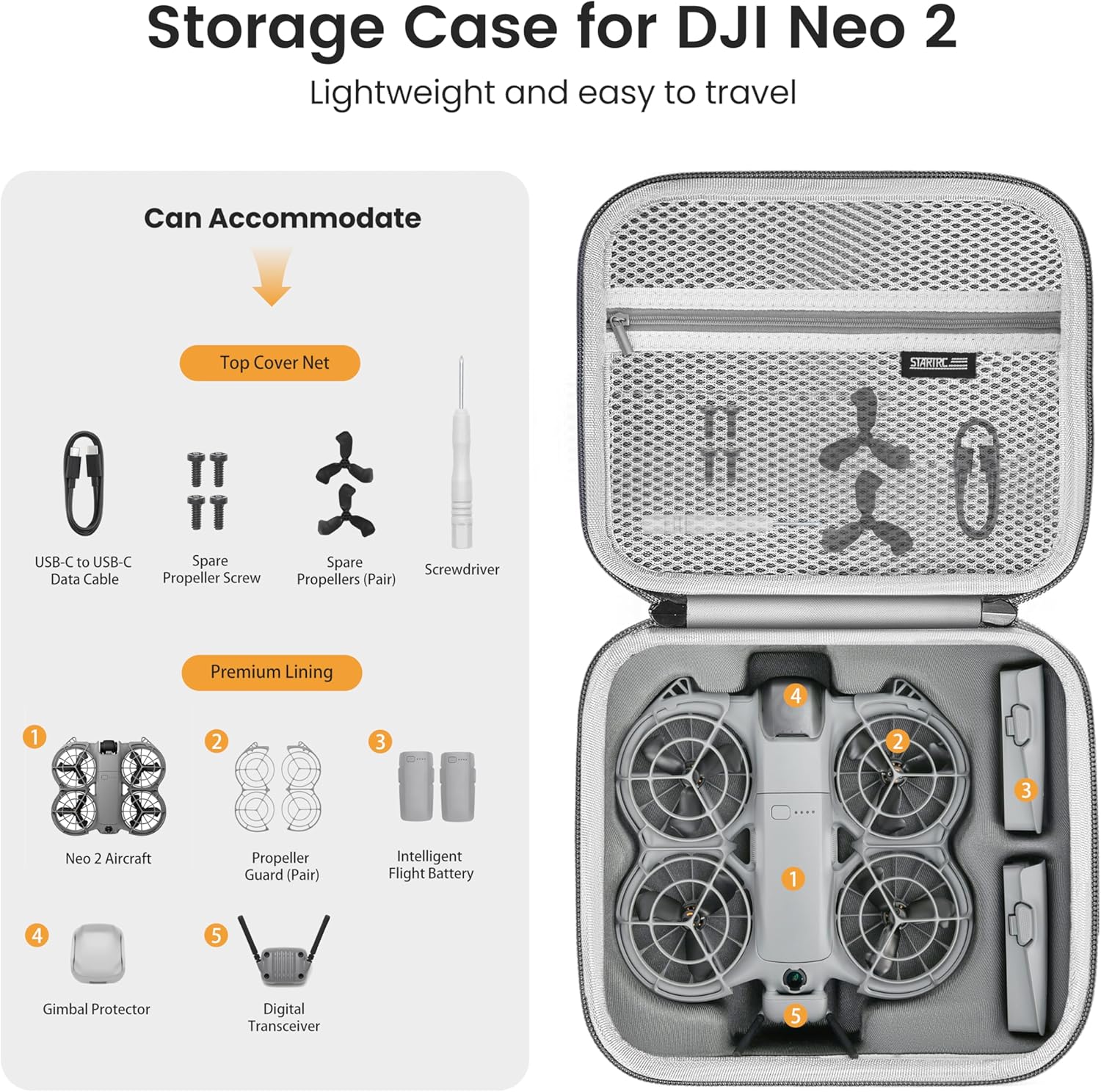 STARTRC Neo 2 draagbare PU-sch - Drone Battery recensie en prijs