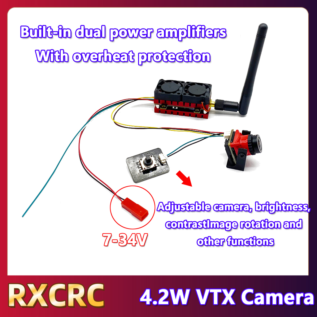 RXCRC 5.8G 48CH 4.2W High Powe - Drone Receiver recensie en prijs