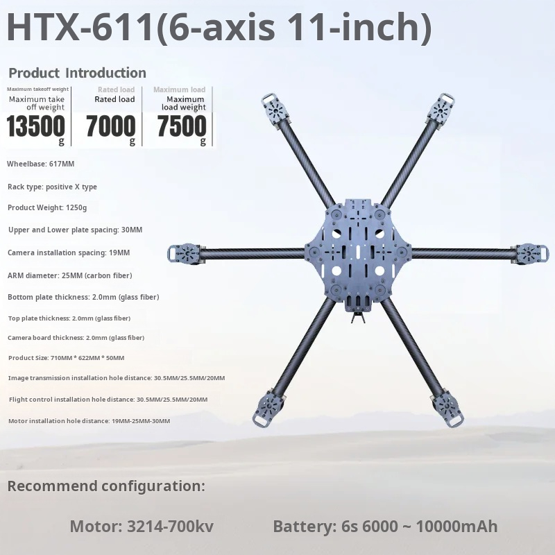 Cross Machine Zesassig 11/13/1 - Drone Propeller recensie en prijs