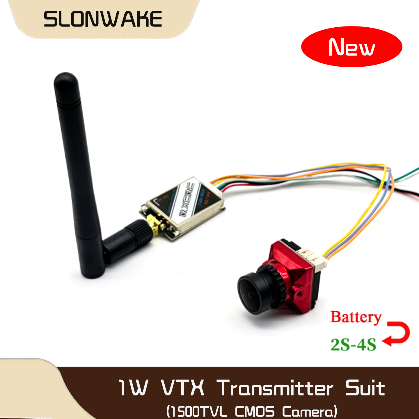 SLONWAKE 5.8G 48CH 1W VTX 100/ - Drone Frame recensie en prijs
