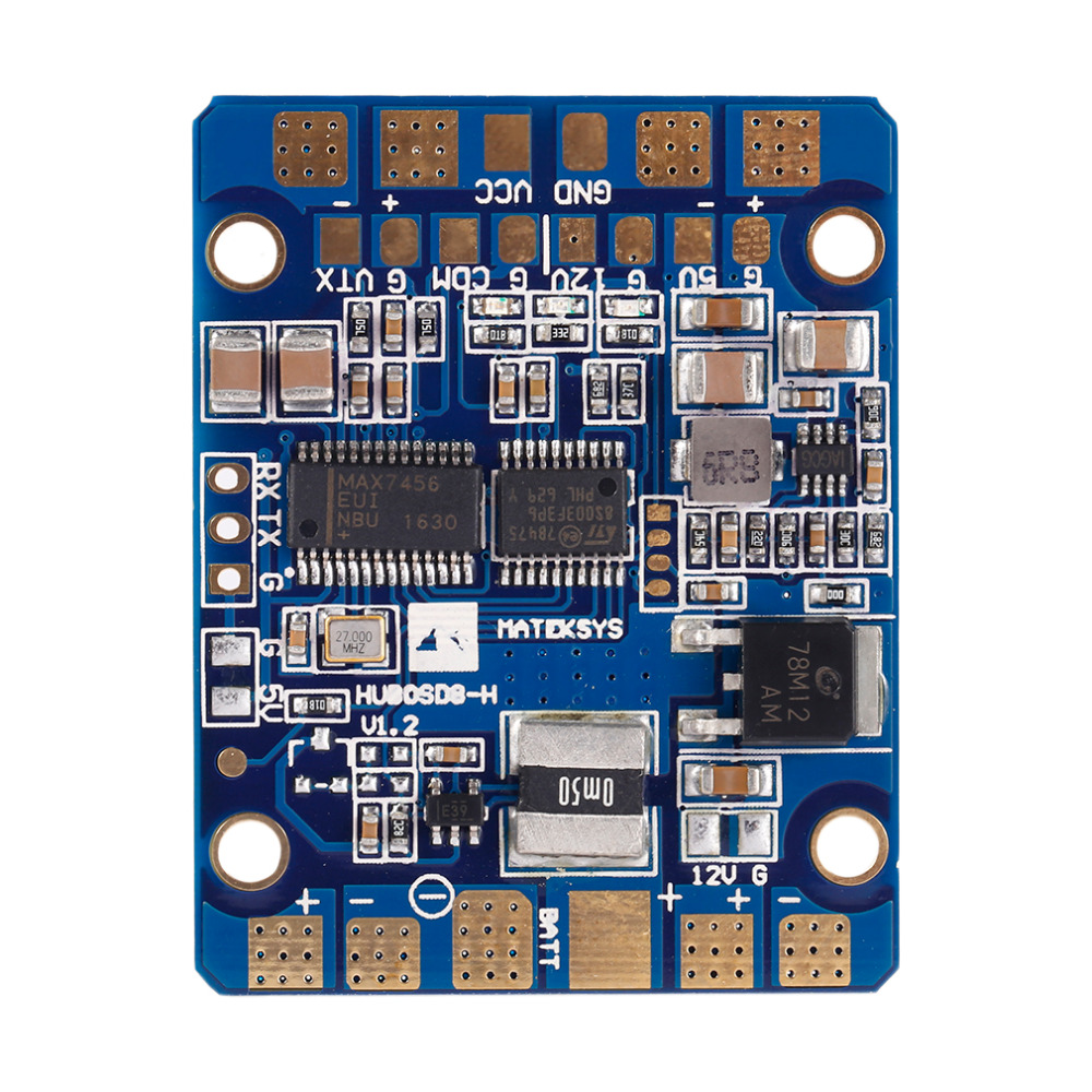 Matek Systems Hubosd eco H Str - Drone Power Distribution Board recensie en prijs