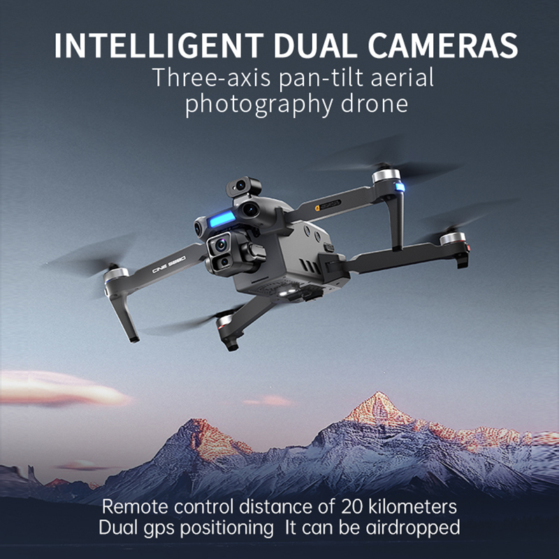 2026 Nieuwe 8K Dual Camera Dro - Drone Gimbal recensie en prijs