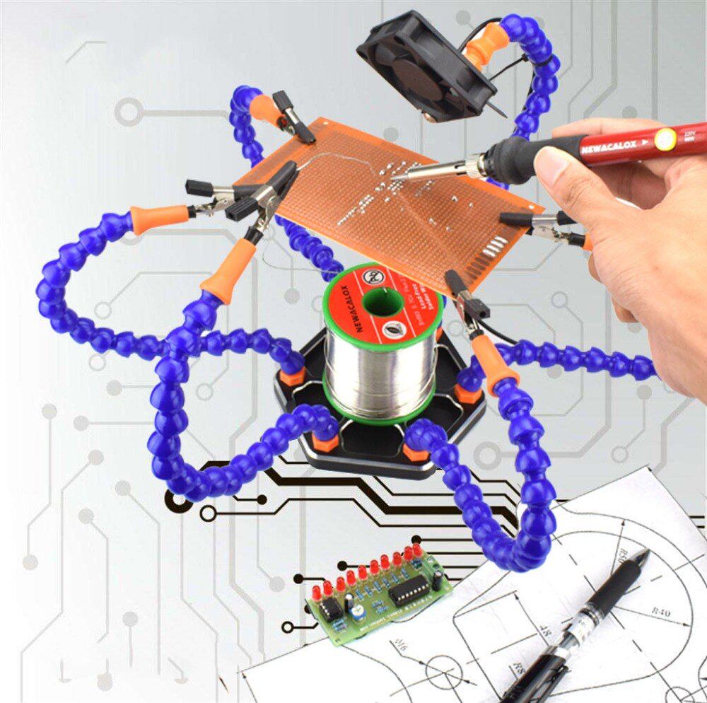 6-klauw lasstation van alumini - Drone Flight Controller recensie en prijs