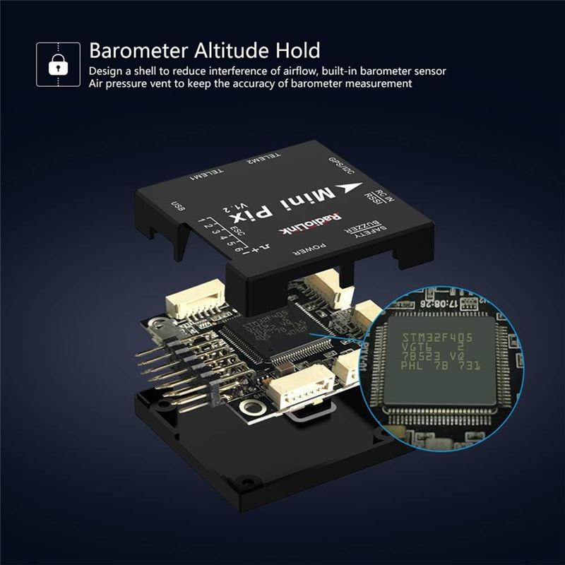 A49K-Radiolink Mini PIX Flight - Drone Flight Controller recensie en prijs