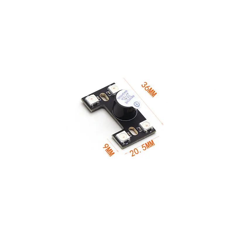 2PCS 5V WS2812B LED-achterlich - Drone Buzzer recensie en prijs