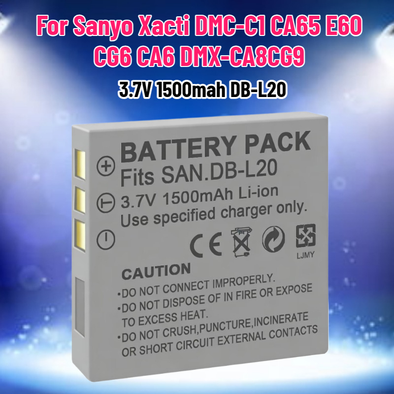 3.7V 1500mAh DB-L20 batterij v - Drone Battery recensie en prijs
