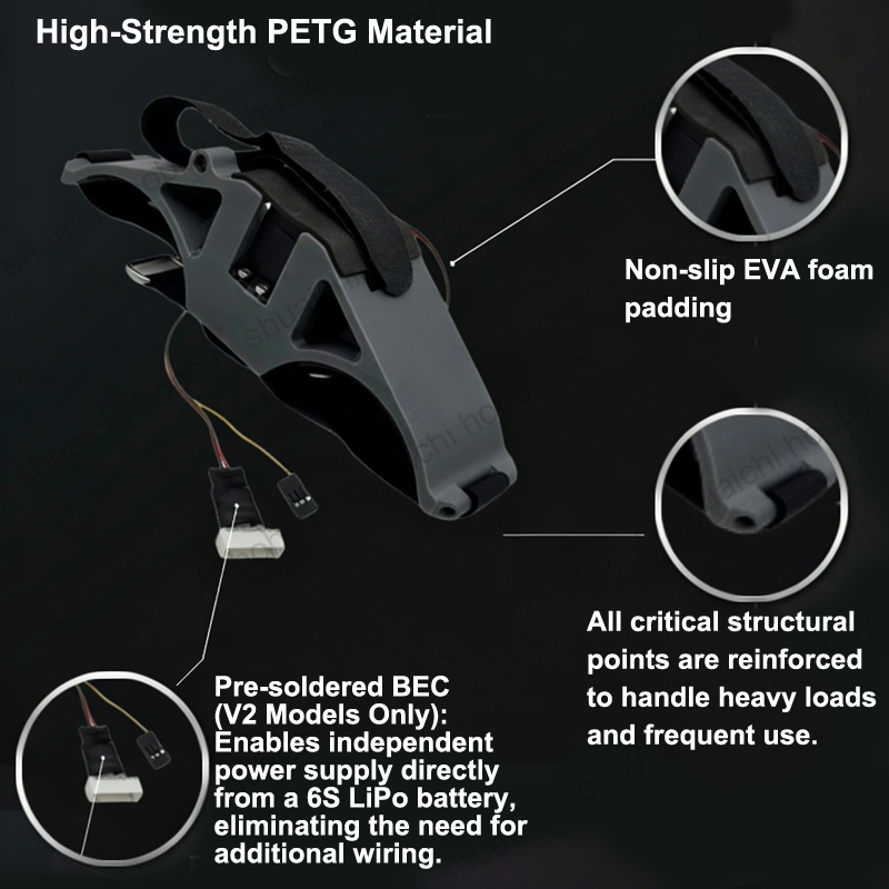 1PCS Strap-type FPV Drone PWM- - Drone Battery Strap recensie en prijs